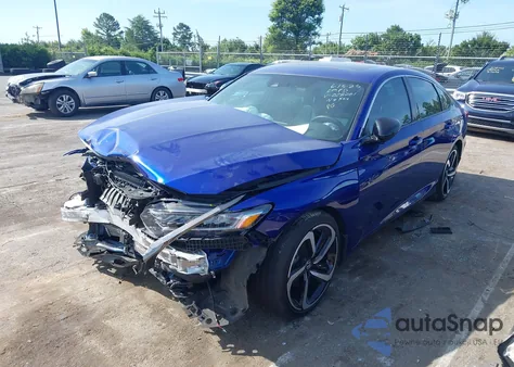 2022 Honda Accord Sport 2.0T из США, поврежденный, VIN 1HGCV2F32NA008261